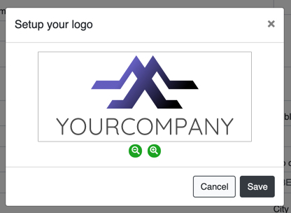 Setup your logo